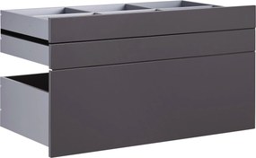 XXXLutz SADA ZÁSUVIEK, antracitová, 90,9/50,3/46,8 cm Hom`in - Skrine - 0026470041KX