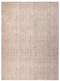 Koberec protišmykový ANDRE 1577 Jodelka, chevron - béžový