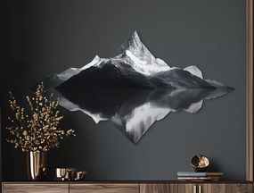 drevko |  Minimalistický obraz Zrkadlo hory  41 x 745 cm