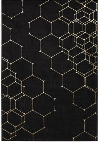Koberce Breno Kusový koberec MARMARIS 405/black, čierna, viacfarebná,200 x 290 cm