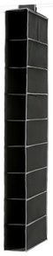 Textilný závesný organizér Compactor Garment So Black 9 Rack