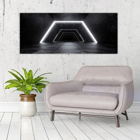 Obraz - Futuristický tunel (120x50 cm)