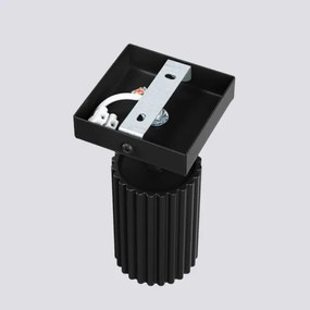 Sollux SL.1578 - Nástenné bodové svietidlo KARBON 1xGU10/10W/230V čierna