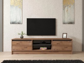 TV stolík/skrinka Netibo 2 (borovica atlantická + antracit) . Vlastná spoľahlivá doprava až k Vám domov. 1095441