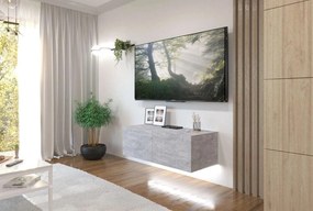 TV STOLÍK ELEGANTE 100 LED BETON