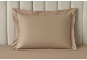 INTERMEDIC SK Saténová obliečka na vankúš by Queen Plačková – béžová 50×70 cm, hotelový uzáver