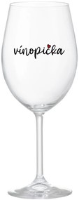 VÍNOPIČKA - priehľadný pohár na víno 350 ml