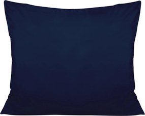 SATÉNOVÁ DEKORAČNÁ OBLIEČKA NA VAKÚŠ SATYNLOVE 40X60 CM TMAVOMODRÁ