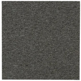 Koberce Breno Kobercový štvorec ALPHA 989, velikost balení 5 m<sup>2</sup>  (20ks), čierna