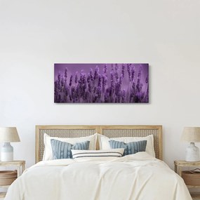 Obraz - Levanduľa (120x50 cm)