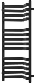 Mexen Loop, kúpeľňový radiátor 1000 x 375 mm, 572 W, čierna, W129-1000-350-00-70