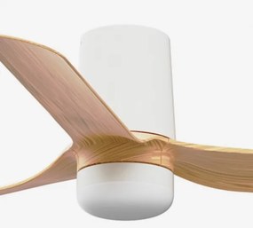 FARO 33833-1TW - LED Stmiev. ventilátor MINI PUNT TUB S 10W 2700/4000/6000K + DO