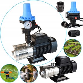 Výkonná Vodná Pumpa 550 W 70 L/min Automatické Vypnutie A Regulácia Čerpadla
