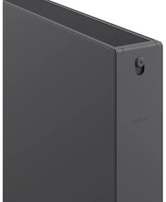 Mexen, Mexen Flat CF22 panelový radiátor 600 x 1500 mm, bočné pripojenie, 2374 W, antracit - W422F-060-150-66