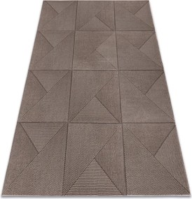 Koberec AURA J2624A béžový / tmavobéžový