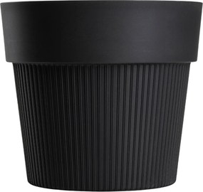 Květináč SILVA LINE 12,7x14,5 cm černý