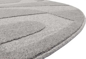 Koberec Agnella Morphic Botanica sivý kruh