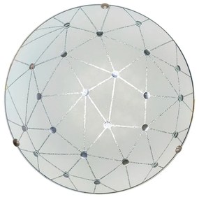 CLX Moderné nástenné/stropné LED svietidlo NARNI, 12 W, denná biela, 30 cm, okrúhle