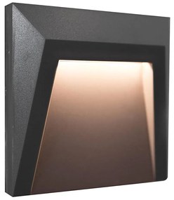 Vonkajšie schodiskové svietidlo HOLDEN LED/1W/230V IP65 antracit