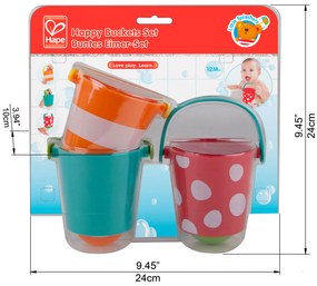 Veselé vedierka – hračka do vody