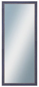 DANTIK - Zrkadlo v rámu, rozmer s rámom 50x120 cm z lišty LYON modrá (2668)