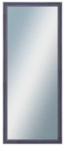 DANTIK - Zrkadlo v rámu, rozmer s rámom 50x120 cm z lišty LYON modrá (2668)
