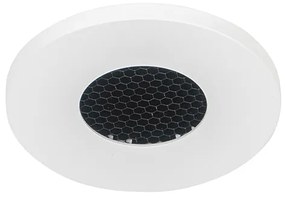 Sada 6 moderných kúpeľňových zapustených bodových svetiel biela IP54 - Shed Honey