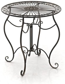 Súprava kovových stoličiek a stola Aldeano (SET 2+1) - Bronzová