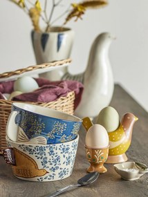 Bloomingville Úložný ratanový košík s vekom Kay