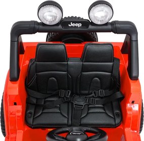 Elektrické autíčko Jeep Wrangler Rubicon LIFT oranžové
