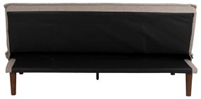 Sivobéžová ženilková rozkladacia pohovka 181 cm – Ixia