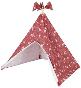 lupilu®  Detský stan Teepee (červená)  (100367560)