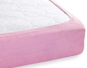Froté napínacie prestieradlo FR-008 Ružová lila 160 x 200 - výška 20 cm