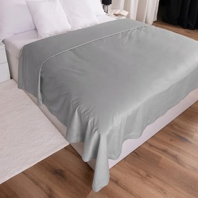 Biante Zamatový prehoz na posteľ Velvet Prémium SVP-039 Sivý Na mieru