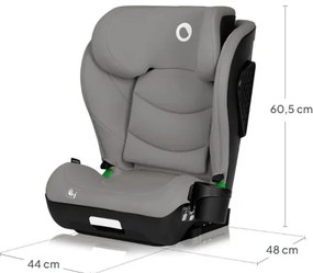 Lionelo - Autosedačka NEAL i-Size 100-150 cm Betónová sivá
