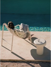 Kovový okrúhly záhradný stolík ø 40 cm Miko – noo.ma