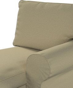 Poťah na ležadlo Ektorp (pravé) farba produktu zelená látka zapletaná