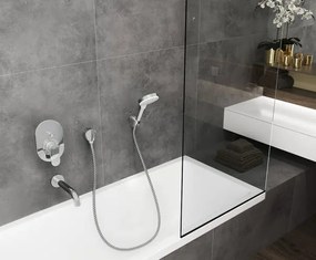 Hansgrohe Vernis Blend, vaňová batéria pod omietku s telesom, chrómová, HAN-71473000