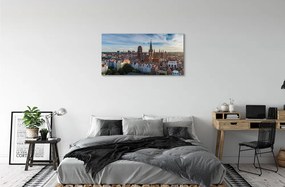 Obraz na plátne Gdańsk Panorama kostol 120x60 cm