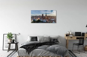 Obraz na plátne Gdańsk Panorama kostol 100x50 cm