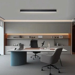 Brilagi - LED stmievateľné stropné svietidlo SLEEKLINE LED/40W/230V Wi-Fi Tuya čierne + diaľkový ovládač