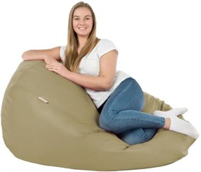 Sedací vak SAKO zemitý ekokoža