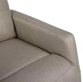 LuxuryForm DESIGN Elektricky polohovateľné televízne kreslo SEMIR - béžové