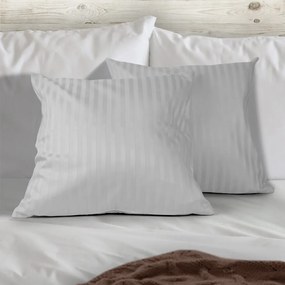 Polášek Damaškový povlak na vankúš - Silver | 40 x 40 cm