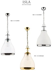Jupiter 1568 - IS 1 T/C - Závesné svietidlo ISLA E27/60W