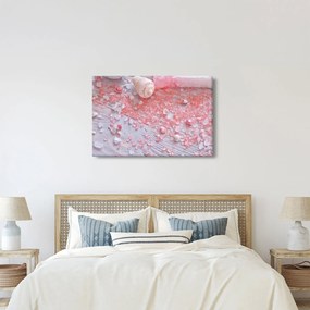 Obraz - Prímorská atmosféra v ružových odtieňoch (90x60 cm)