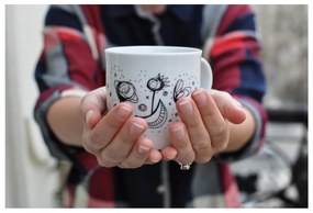 Bonami hrnček z limitovanej edície Domov tu od Bumpkin Tattoo, 260 ml