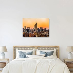 Sklenený obraz New Yorku (70x50 cm)