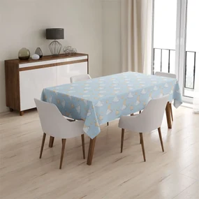 Sablio Obrus Mesiačiky, hviezdičky a obláčiky - 130x130 cm