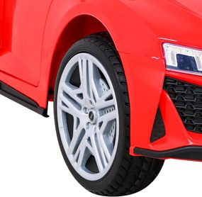 Ramiz Audi R8 LIFT Batéria auto červená